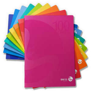 Maxi quaderno BM Arti Grafiche Be More Centus A4 - 100 g/m² - 18+1 ff - 4F - assortiti - conf. 12 pezzi - 0101037