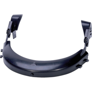 Porta visiera per caschi da cantiere VISORHOLDMINI in PPL Delta Plus nero VISORHOMININO