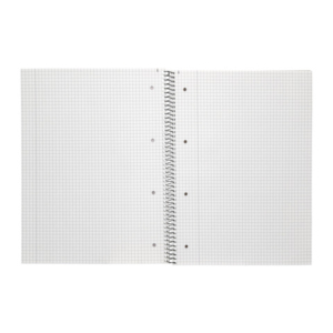 Quaderno spiralato Q-Connect A4 - 80 ff 70 g/m² - quadretti 5 mm - KF01981