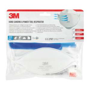 Respiratore antiparticolato monouso FFP2 3M Aura? 9320D+ senza valvola bianco - conf. da 3 pezzi - 9320-D3