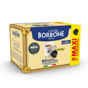 Capsule Caffe' Borbone compatibili con Nescafe' Dolce Gusto miscela nera - conf. 90 pz - DGBNERA90N