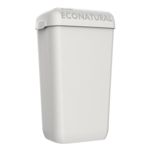 Cestino porta rifiuti 23 L Lucart Professional Econatural Flow 55,8x34,5x23 cm bianco - 892517