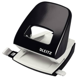 Perforatore 5008 2 fori - 30 fogli Leitz NeXXt Series in metallo nero 50080095