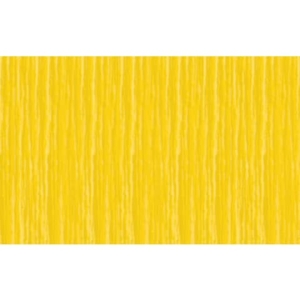 Carta crespa colorata Rex-Sadoch in rotolo 50x250 cm giallo KR363570