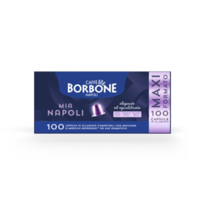 Capsule compatibili Nespresso® Caffè Borbone Mia Napoli miscela oro - conf. 100 pz - REBMIANAPOLI10X10N