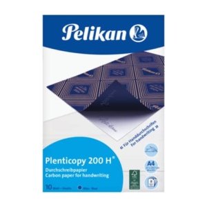 Carta da ricalco Pelikan Plenticopy 200H blu confezione 10 fogli - 100401561