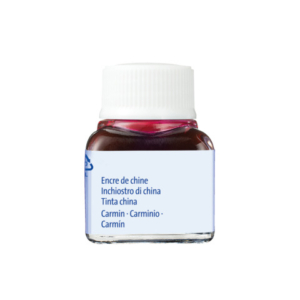 Flacone inchiostro di china Pelikan 523-17 da 10 ml - carminio - 100436069
