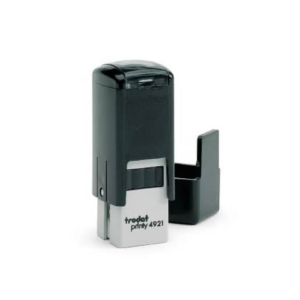 Printy 4921 Timbro di testo Trodat PERSONALIZZATO fino a 3 righe nero dim. max personalizzazione 12x12 mm - 11667