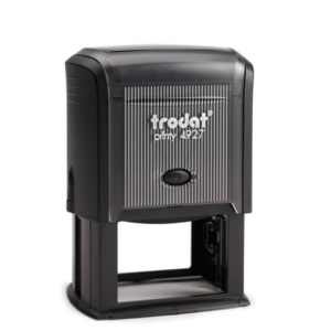 Printy 4927 Timbro di testo Trodat PERSONALIZZATO fino a 10 righe nero dim. max personalizzazione 60x40 mm - 11672