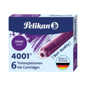 Cartuccia per stilografica Pelikan TP/6 violetto conf. da 6 violetto 400142568