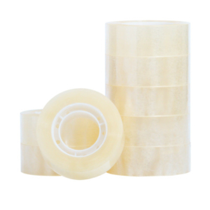 Nastro adesivo trasparente Q-Connect in PP 19 mm x 33 m - torre da 8 rotoli - KF27013