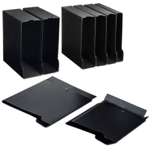Custodia per raccoglitori e registratori Sei Rota 40 A4 f.to esterno 28,5x32 cm - dorso 6,5 cm nero - 67144010