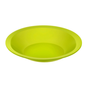 Piatti fondi Rotho Caruba lime in PP Ø 21 cm - conf. 10 pz - F717056