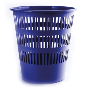 Cestino gettacarte Donau 12 L blu D307-10