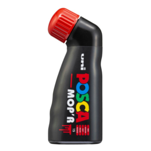 Marcatore a tempera Uni Posca Mop'r punta 3-19 mm rosso M PCM22 R