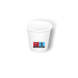 Bicchierino da caffè in cartoncino + PE Oasis Green conf. 50 pz 90 ml OAS-CUP90