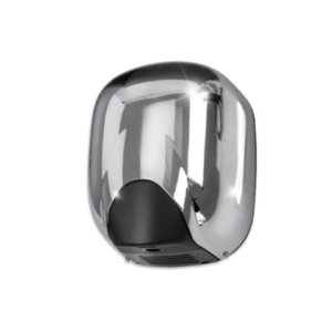 Asciugamani elettrici senza resistenza a cono d'aria Medial Zefiro 221x157x285mm alluminio cromato - 704361