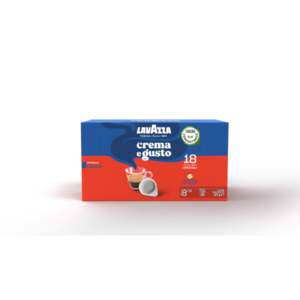 Caffe' in cialda Lavazza Crema e Gusto Classico astuccio da 18 pz 3915