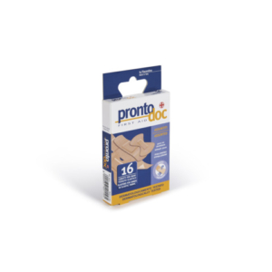 Cerotti per le mani in tela elastica in astuccio da 16 pezzi assortiti 4011
