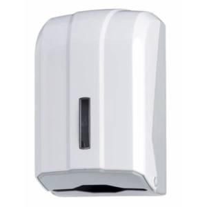 Distributore di carta igienica interfogliata Medial Wave bianco 300f 135x120x225mm - 908025