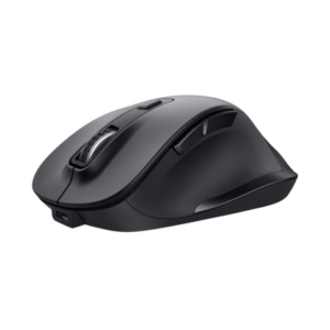Mouse ergonomico wireless ricaricabile Trust Fyda nero 24727