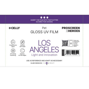 Pellicola protettiva per Smartphone Celly Los Angeles Glossy - conf. 20 pz - Pro UV - PROFILMPRO20UV