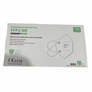 Mascherine filtranti protettive FFP2 NR bianco - imbustate singolarmente - conf. 10 pz - JD-99