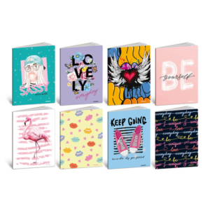 Maxi quaderno Blasetti Teen Girl A4 - 80 g/m² - 20+1 ff - 4M - conf. 10 pezzi - 9230
