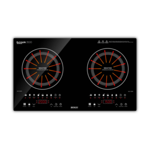 Fornello ad induzione digitale Sogo ad alta potenza 2000+1500 W COC-SS-10247