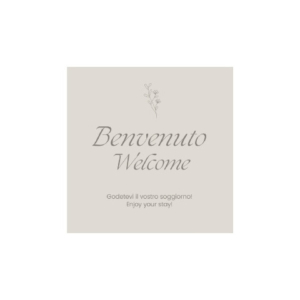 Cartolina di benvenuto Ristocart conf. 250 pz 15x15 cm CARD1515250