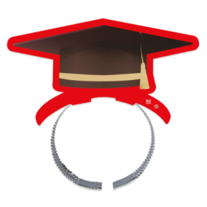 Frontini in carta Big Party a tema Laurea - conf. 4 pz - 75267