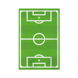 Tovaglioli Big Party a tema Football 33x33 cm - conf. 16 pz - 76866