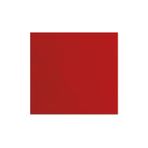 Tovaglioli in carta di pura cellulosa Ecolor 2 veli 25x25 cm - rosso - conf. 50 pz - 75076