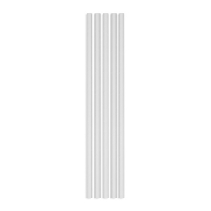 Cannucce in carta Ecolor Ø 0,5 cm rosso - conf. 50 pz - 74034