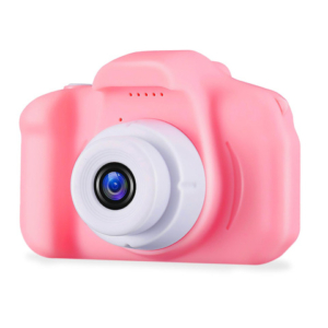 Fotocamera digitale per bambini Celly KidsCamera3 espandibile con scheda MicroSD - colore rosa - KIDSCAMERA3PK