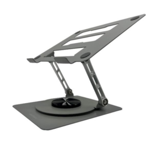 Supporto girevole per laptop e tablet Nilox Tech fino 16'' metallo colore grigio - NXSLR01