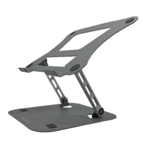 Supporto regolabile per laptop e tablet Nilox Tech fino 16'' metallo colore grigio - NXSLF01