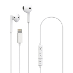 Auricolari a filo Celly UP900LIGHT con connettore Lightning - bianco UP900LIGHTWH