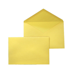Busta gommata posta Blasetti giallo 80 g/m² - conf. da 500 buste - 120x180 mm 0171