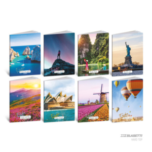 Maxi quaderno Blasetti Ti Ci Devo Portare HT A4 - 80 g/m² - 20+1 ff - 1R - conf. 10 pezzi - 9360