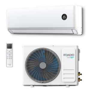 Condizionatore con pompa di calore R32 unità interna + unità esterna Irradio Belair Alastor 9 - 9.000 BTU - 119992000