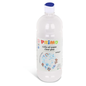 Colla ad acqua Primo trasparente bottiglia 1000 ml con tappo dosatore - 303CA1000