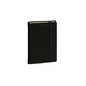 Agenda giornaliera 2027 Quo Vadis Daily 21 Prestige Silk 13x21 cm nero - 37501227MQ