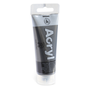 Colore acrilico Primo in bottiglia PET con tappo dosatore 75 ml - 800 antracite 420TAM75800N