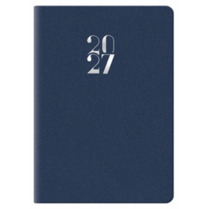 Agenda bigiornaliera tascabile Nota Bene 2027 Egadi s/d abbinati copertina gommata 7x10 cm verde scuro 27-110FT-C12
