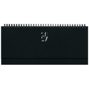 Planning settimanale spiralato 2027 Nota Bene Egadi copertina gommata 29,8x10,5 cm nero - 27-430FT-C01