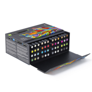 Value pack pennarelli Winsor&Newton Promarker doppia punta fine-larga - 48 colori assortiti - 0290067