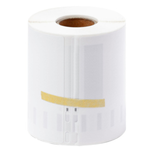 Nastro Q-Connect compatibile con etichettatrici Dymo LabelWriter XL Extra Large 104x159 mm - rotolo da 220 et.