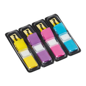Segnapagina removibili Post-it® Index Mini con dispenser vivaci assortiti 4 confezioni da 35 - 683-4AB