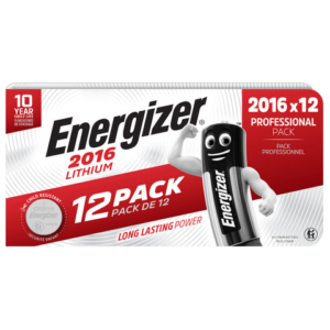 Batterie al litio Energizer 2016 Lithium BP12 2016 - conf. 12 pz - E303692900